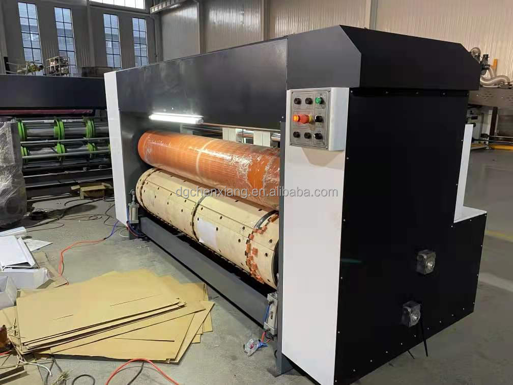Chenxiang High-speed Automated Corrugated Carton Paperboard Die Cutting ...
