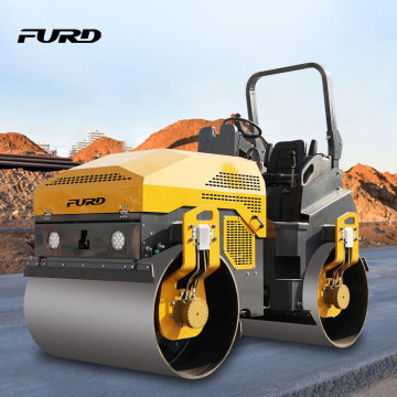 Driving 4 Ton Vibratory Road Roller Full Hydraulic Double Drum Road Roller