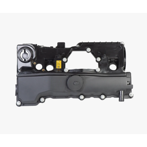 Reinforced plastic composite valve cover