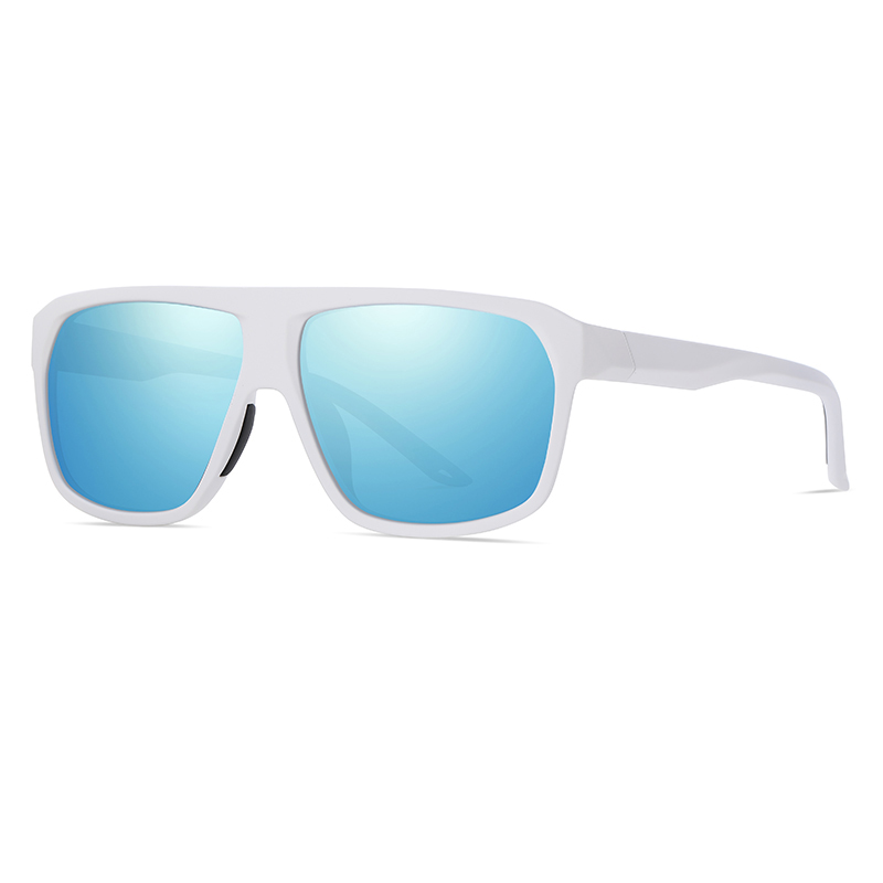 Textured TR Frame Sport Sunglasses