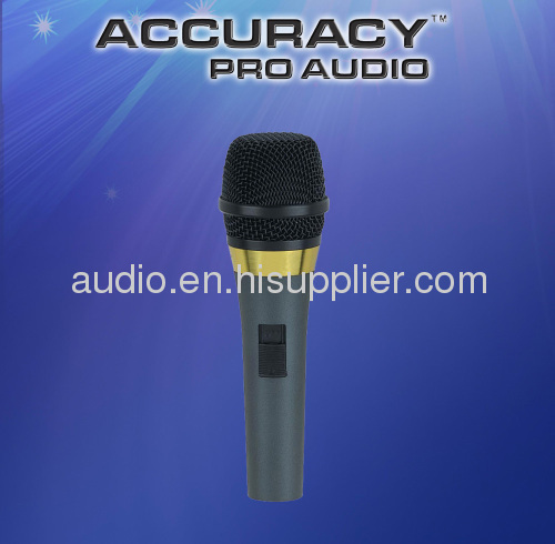 Wired Microphone Dm-299 With Heavy-duty Metal Handle 