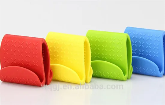Silicone Heat Insulation Clip Microwave Oven Heat Proof Silicone Clamp Holder