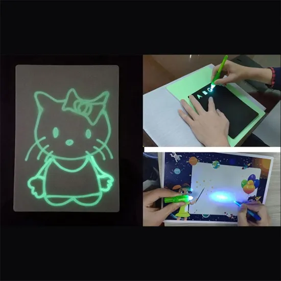 Wholesale Educational Draw with Light Fun Fluorescent Board