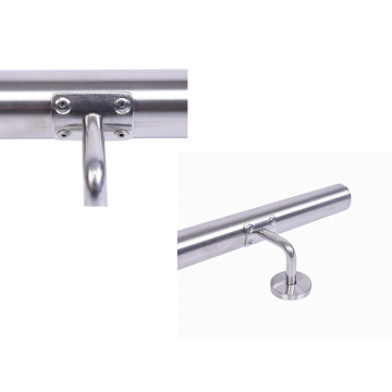 Stainless Steel Wall Mounted Exterior Stair Handrail Kits