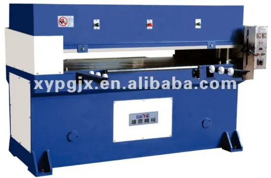 Precision four column hydraulic plane carpet cutting machine