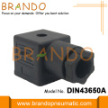 الأسود DIN43650A موصل صمام الملف اللولبي الكهربائي