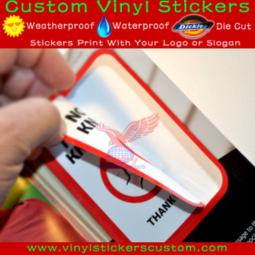 double sided stickers