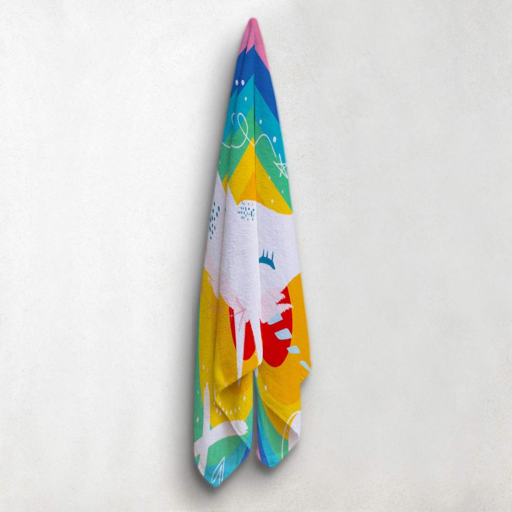 Microfiber Soft Unicorn Sand Free Beach Towel