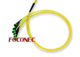 Singlemode MTP / MPO Trunk Fiber Optic Patch Cord for Data