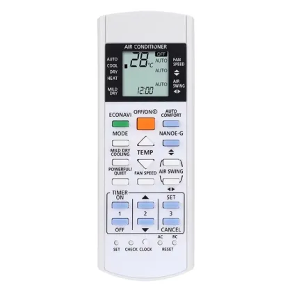 Panasonic A75C3300 A75C3208 A75C3935 Air Conditioning Replacement Remote Control