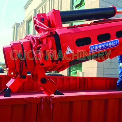OUCO Telescopic Boom Equipment Truck Mounted Crane