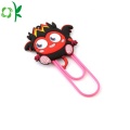 Hot Selling Cartoon Silicone Clip bladwijzer voor Kerstmis