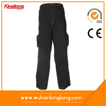 Wholesale China Supplier Black 100% Polyester Men Cargo Pants