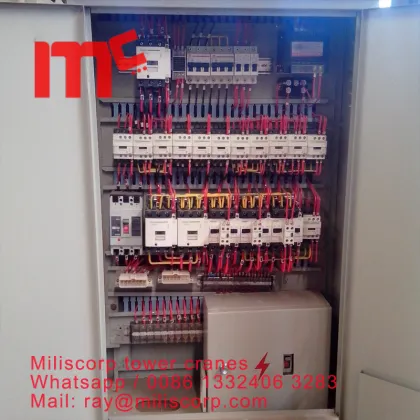 Tower crane electricity cabin