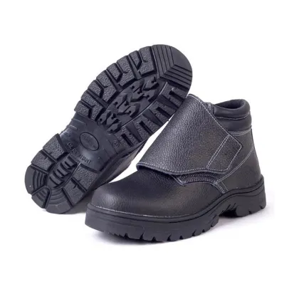 Leather Welding Industrial Construction Safety Shoes Boot