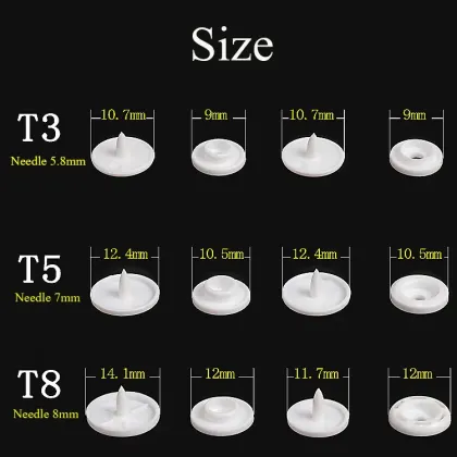 OEM T5 Snap Fastener: Colorful KAM Snap Buttons for Clothing