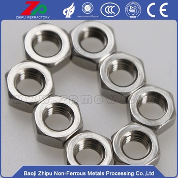 Molybdenum flat phillips bolt for vaccum furnace