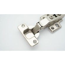 2-way door opening slide on soft close hinge