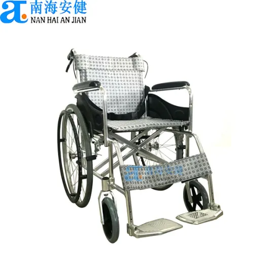 Quality Heavy Duty Orthopedic Aluminum Wheelchair AJ-102L Mobility Aid