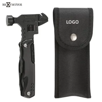 Wholesale Outdoor Knife Pliers Tool Black Multi-Function Flexible Wrench Combination Folding Pliers