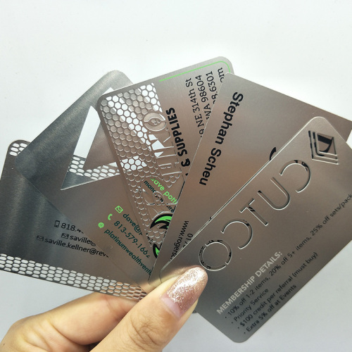 Customized Stainless Metal Business Card