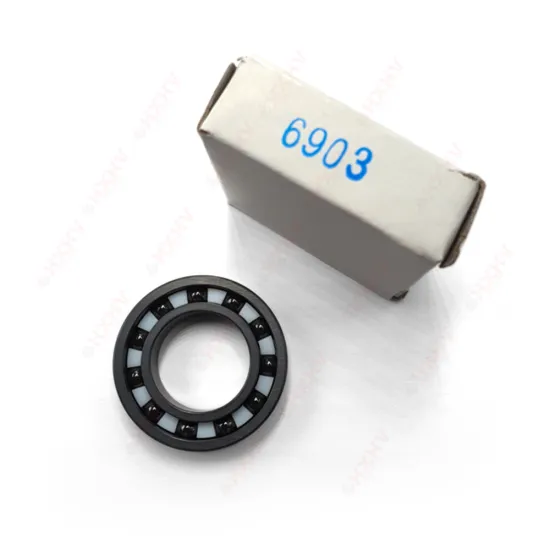 6903 Size 17x30x7 mm HXHV Single Row Si3N4 Silicon Nitride Ball Bearing