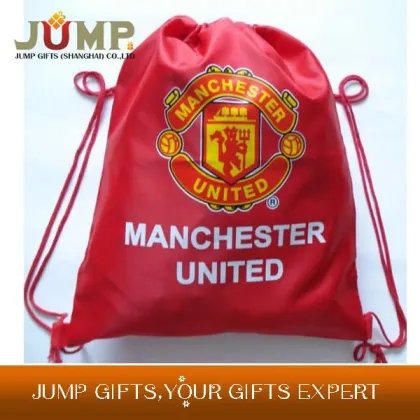 Best selling custom drawstring bag,wholesale football drawstring bag