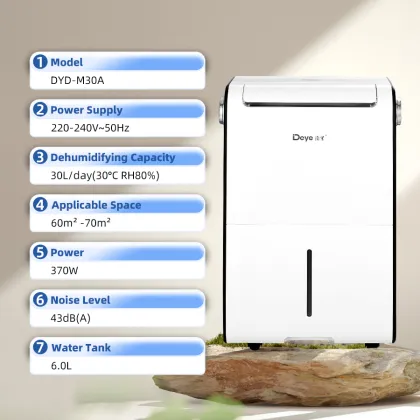 Deye DYD-M30A New Design Air Purifier and Dehumidifier
