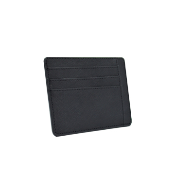 Minimalist Ultra-thin Durable Saffiano Leather Cardholder
