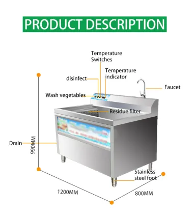 Mango and Vegetable Cleaning Machine