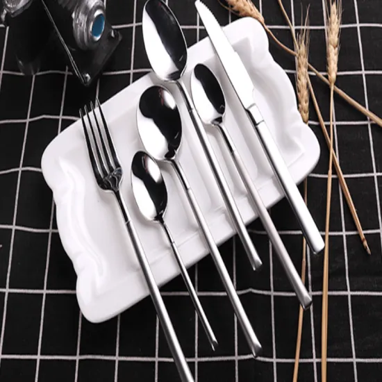 Stainless Steel Knife Spoon Set