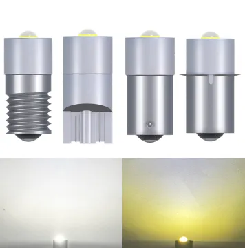 Perfect LED F2WORLD 1SMD 6V/24V LED Flashlight Bulbs - BA9S/P13.5S/E10/T10 Screw Type Emergency Work Lamp