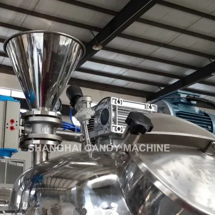 High efficiency caramel toffee candy machine 4 row