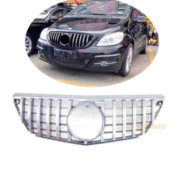 メルセデスベンツBクラス2009-2011用のホットセールW245 GTフロントシルバーグリル