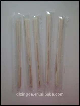 OPP Wrapper For Disposable Aspen Wooden Chopsticks With Single Toothpick