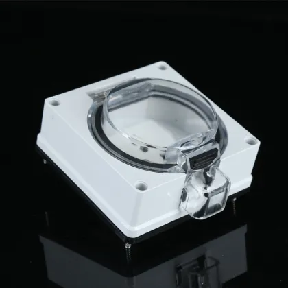 Outdoor Waterproof IP66 Wall Socket - Multi-functional Concealed Switch Socket