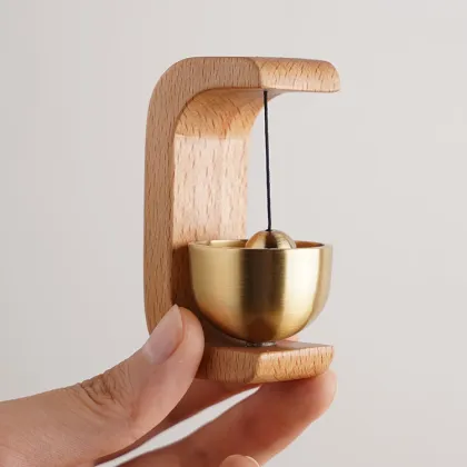 Crisp Sound Therapy Japanese Copper Doorbell Small Beech Wind Chime