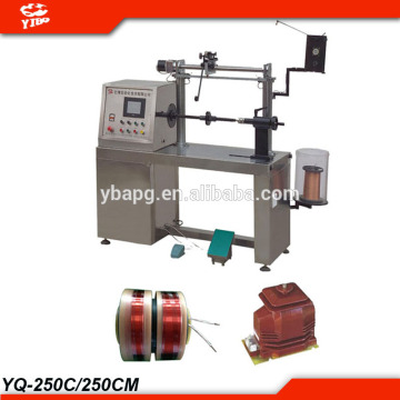 China provider power-off protection stop memory automatic toroid copper wire coil winding machine