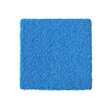Rumput rumput sintetis biru