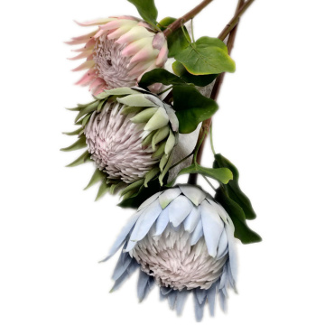 Branche de fleurs de protection artificielle à grande taille pour bouquet de mariée de mariage et décoration florale