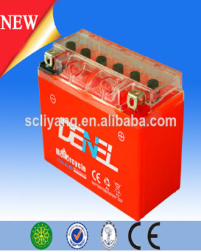 2014 hot sell product 12V 6ah sealed lead acid gel motorcycle batteryhigh performance good quality sichuan china battery