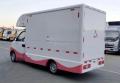 Piccolo furgone fast food mobile all&#39;aperto