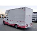 Small outdoor mobile fast food van