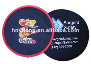 promotional folding frisbee