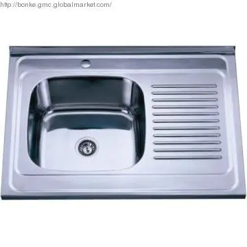 Bonke Kitchen Sinks of KIS8060 with Draining Board