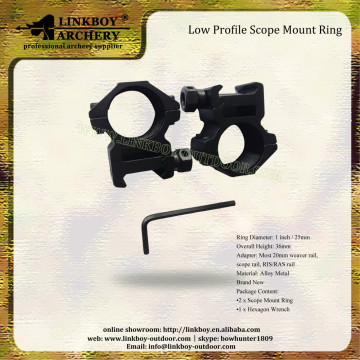 Wholesale Linkboy LBG003-1 Gun Mount Tactical Airsoft Ring Double Rifle Hunting Gun Accessory