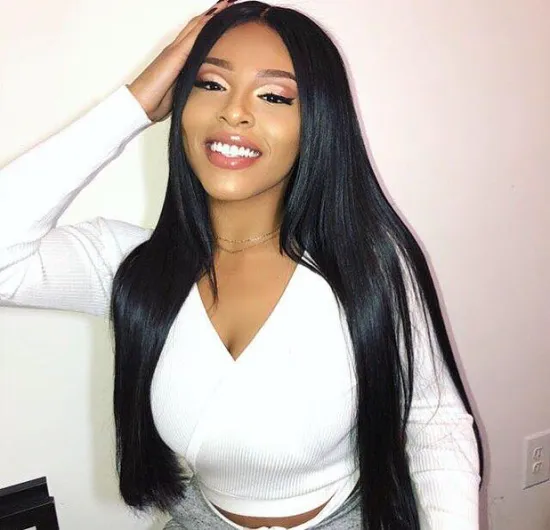 New Arrival  Lace Closure Wig Wholesale Wig Human Hair Lace Front ,100% Brazilian Human Hair Wig For  Black Women