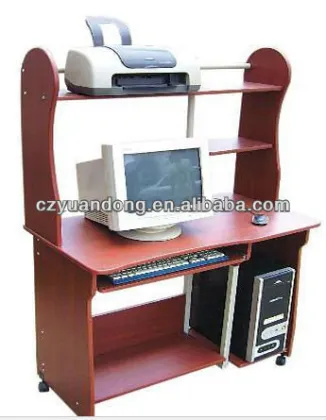 Full Wood Office Personal Computer Desk