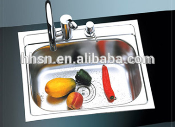 HH5S5343 undermount single bowl edelstahl spüle