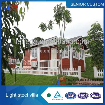 Prefab low cost steel villa